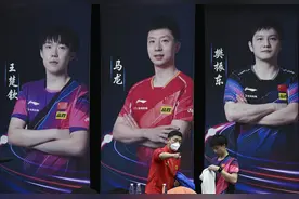 （体育）乒乓球——世乒赛选拔赛：林高远不敌薛飞图片