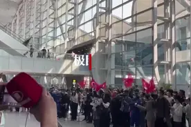 130名蓝天救援队员从土耳其回国，机场响起《真心英雄》图片
