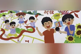 校园中的最美风景，看小画师们用心“绘”出！图片