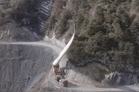 屏住呼吸！“巨无霸”上山了图片