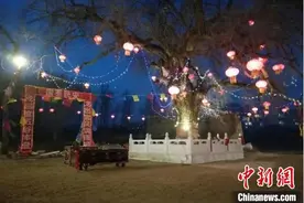 传承300年 呼和浩特大青山脚下“龙灯节”赓续传统文化图片