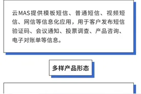 济宁移动云MAS⼁全新玩法！短信宣传也要“有声有⾊”！图片