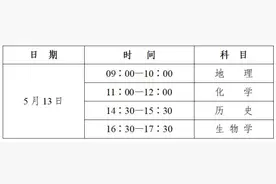 陕西省首次普高学业水平合格性考试5月13日进行图片