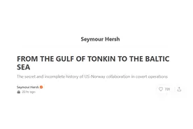 “北溪”揭秘记者，再爆猛料图片