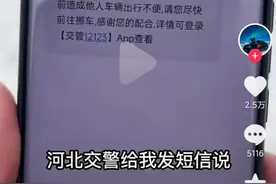 车主开车出国收到国内发来的挪车短信，12123回应图片