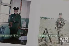 一家三代10人参军！他接过爸爸的军功章入伍图片