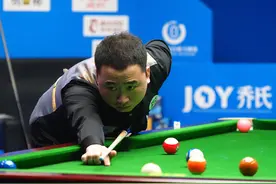 中式台球大师赛甲级分站赛成都站  楚秉杰逆转夺冠图片
