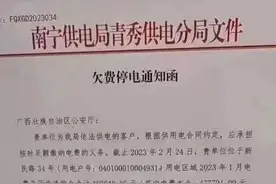 欠电费48万将被停电？广西公安厅工作人员回应：已处理，不会停电图片