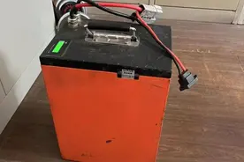一时兴起 贴完传单顺走电瓶图片