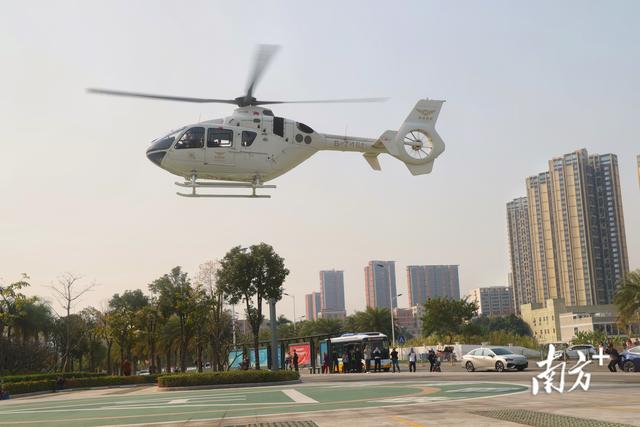 视频｜深圳坪山可以打飞的了，满6人起飞