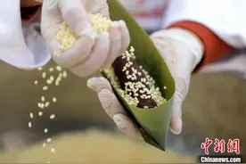 安徽休宁徽味粽子香飘全国图片