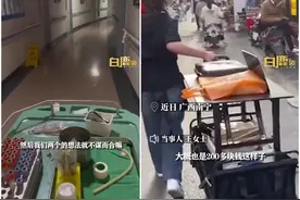 女护士下班后摆摊卖烤肠，摊位还划分“无菌区”和“污染区”，网友：用刀手法很专业！图片