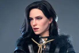 就差独角兽了！《巫师3》真人大小叶奈法玩偶公开！图片