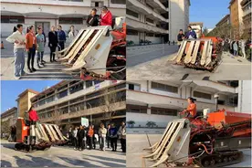 巾帼柔肩担重任 农机一线绽芳华——楚雄州粮食机收减损技术暨联合收割机驾驶技能培训班女机手展风采图片