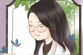 “女神节”到来女生为女老师手绘Q版画像，老师：把我画得好可爱呀图片