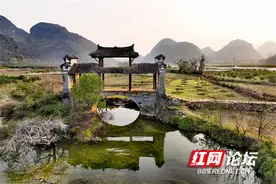 【每日一图@湖南】穿行湘桂千年古道，听江永朝天风雨桥上马蹄声悠远图片