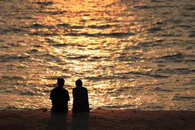 走，去青岛|①这些地铁沿线的落日，“颜值”不输小麦岛图片