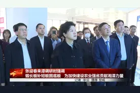 张迎春来潭调研：锻长板补短板固底板 为加快建设农业强省贡献湘潭力量视频封面