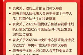 两会日程预告｜3月13日：十四届全国人大一次会议闭幕图片