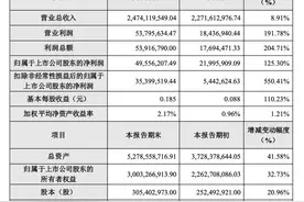 多家公司发布2022年业绩快报，净利润涨幅最少翻倍图片