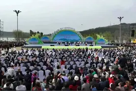 以节促旅 第十八届苍溪梨花节开幕图片