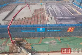 全面封顶！武汉首个大型新能源汽车电池项目施工提速图片