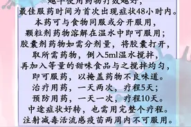 【我“药”分享】奥司他韦的正确用药方法，您了解吗？图片