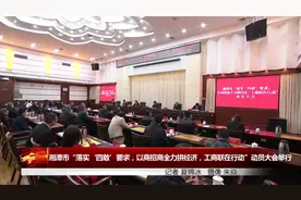 湘潭市召开“落实‘四敢’要求，以商招商全力拼经济，工商联在行动”动员大会视频封面
