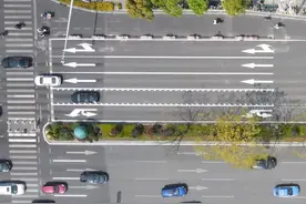 昆明这个路口多了可变车道，怎么走看这里→图片