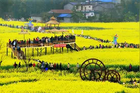 春季出游热 四川“雎水踩桥”带你体验传承200年的非遗民俗图片