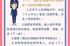 个人所得税APP系统操作常见问题，一图收藏图片