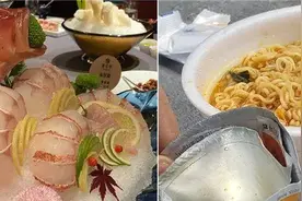 新海诚晒中韩工作餐，韩国网民破防了……图片