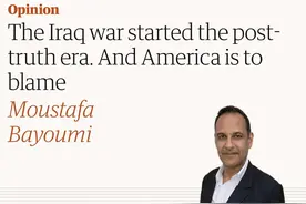 【世界说】英媒:美国在伊拉克战争期间展开大量虚假宣传，开启国际社会后真相时代图片