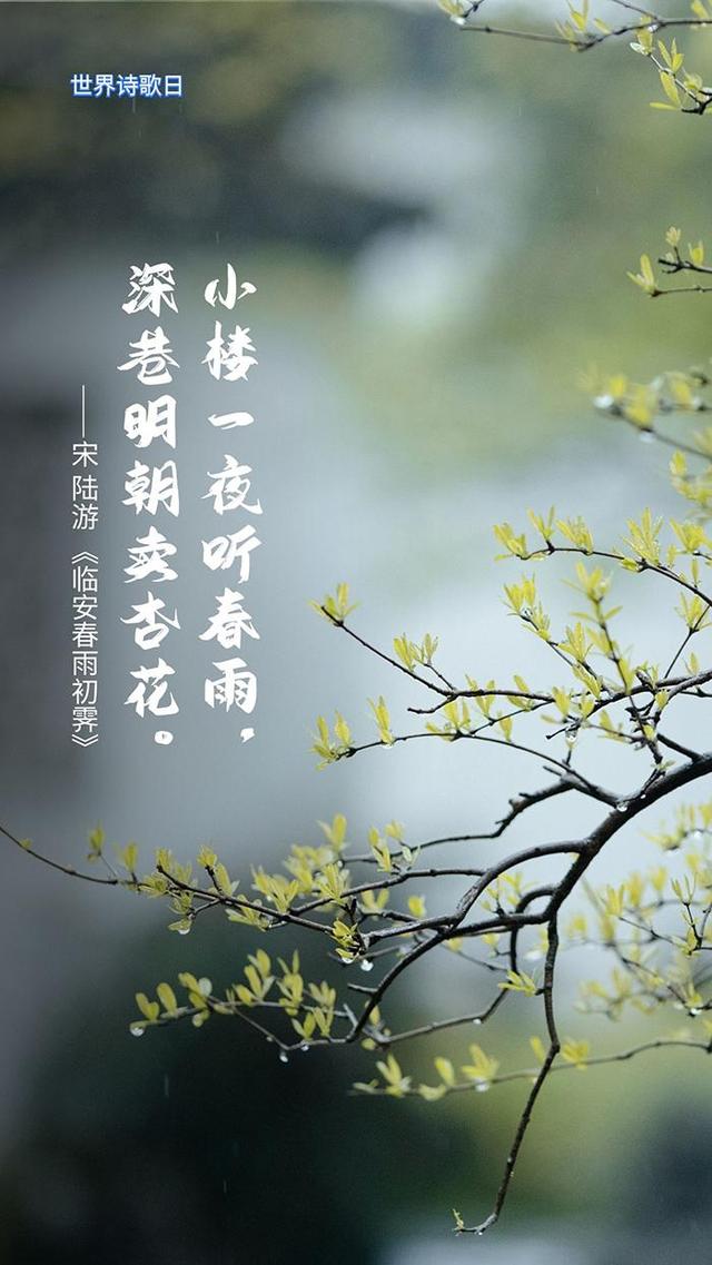 美学云课堂 | 世界诗歌日，撷一片诗意送给春天