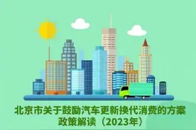 一图读懂｜北京鼓励乘用车置换新能源小客车，北京置换新能源小客车最高补贴1万元图片