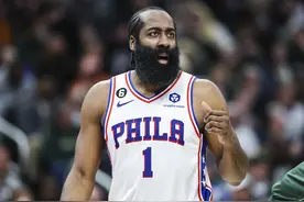 「NBA」76人锁定季后赛席位，哈登职业生涯从未缺席季后赛图片