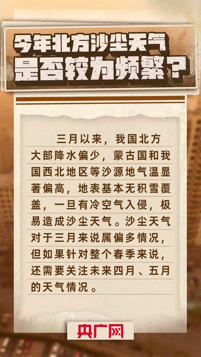 沙尘来了怎么办？五图速览