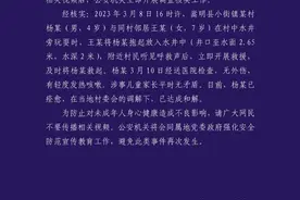 云南嵩明警方通报“女孩将男孩扔入井中”：男孩已痊愈 双方达成和解图片