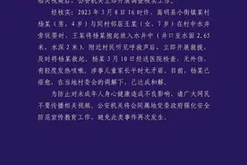 云南嵩明通报“女孩将小男孩放入井中”：男童无外伤，家长平时无矛盾，已达成和解图片