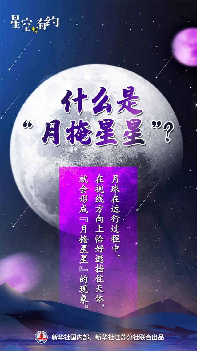 为啥星星会被月亮“掩”住？