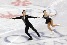 花滑世锦赛：张思阳/杨泳超双人滑第17收官 日本组合夺金图片