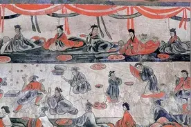 古代饮食方式演化：从一人一案转变为围桌共食图片