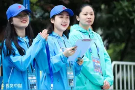安心！7000志愿者将为汉马跑友服务图片