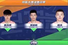 CBA扣篮大赛，河南大学生拿下“双冠王”图片
