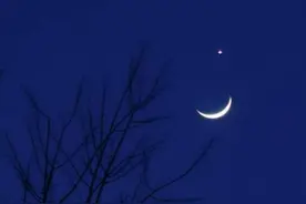 星月童话！被月亮星星浪漫到了 你看到了吗？图片