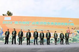 全力护航，活力开跑！山东沿黄九市马拉松接力赛在济举办图片