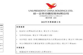 康师傅、统一的2022：增收不增利！原料棕榈油价格暴涨影响较大图片