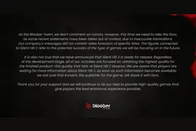 《寂静岭2：重制版》制作组辟谣：没说过能卖千万份图片