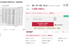 728.5万债权原价起拍 律师：破产拍卖评估价为起拍价图片