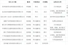 IPO周报：10家企业终止审核，忆恒创源曾查出信披违规图片